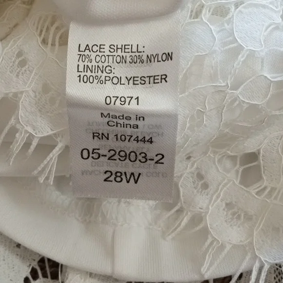 Jessica London lace overlay handkerchief dress - Picture 5 of 7